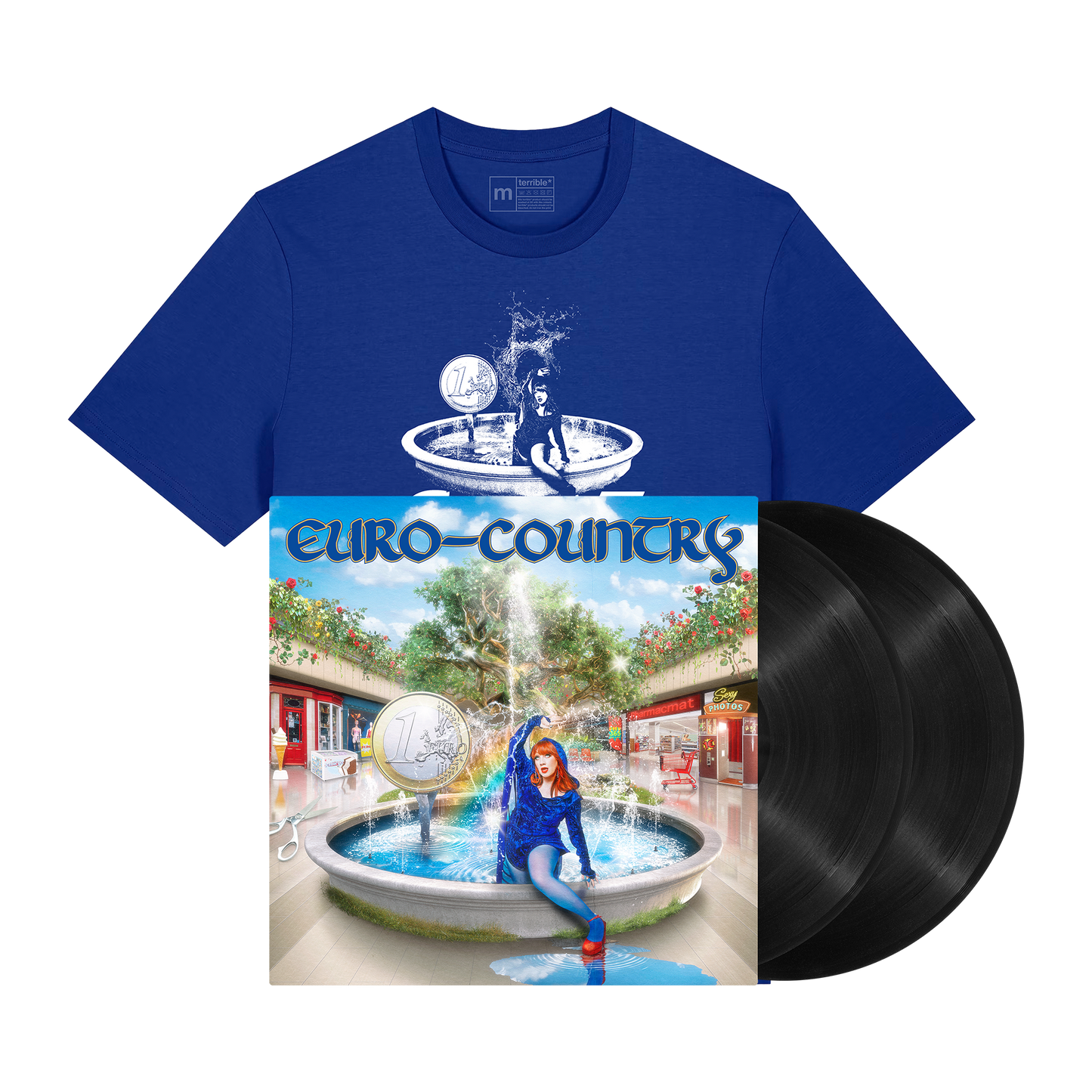 T-Shirt + Black Vinyl UK