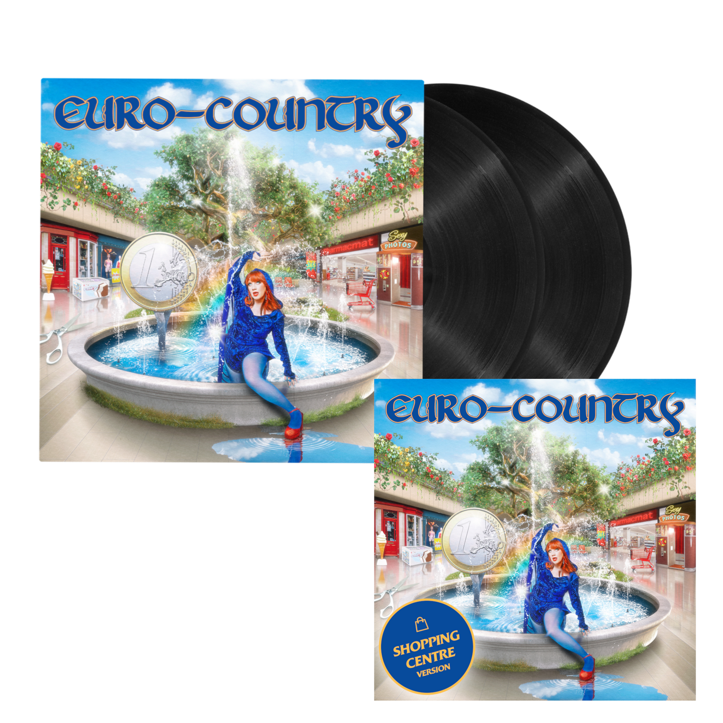 Black Vinyl + Shopping Center Digital Bundle UK