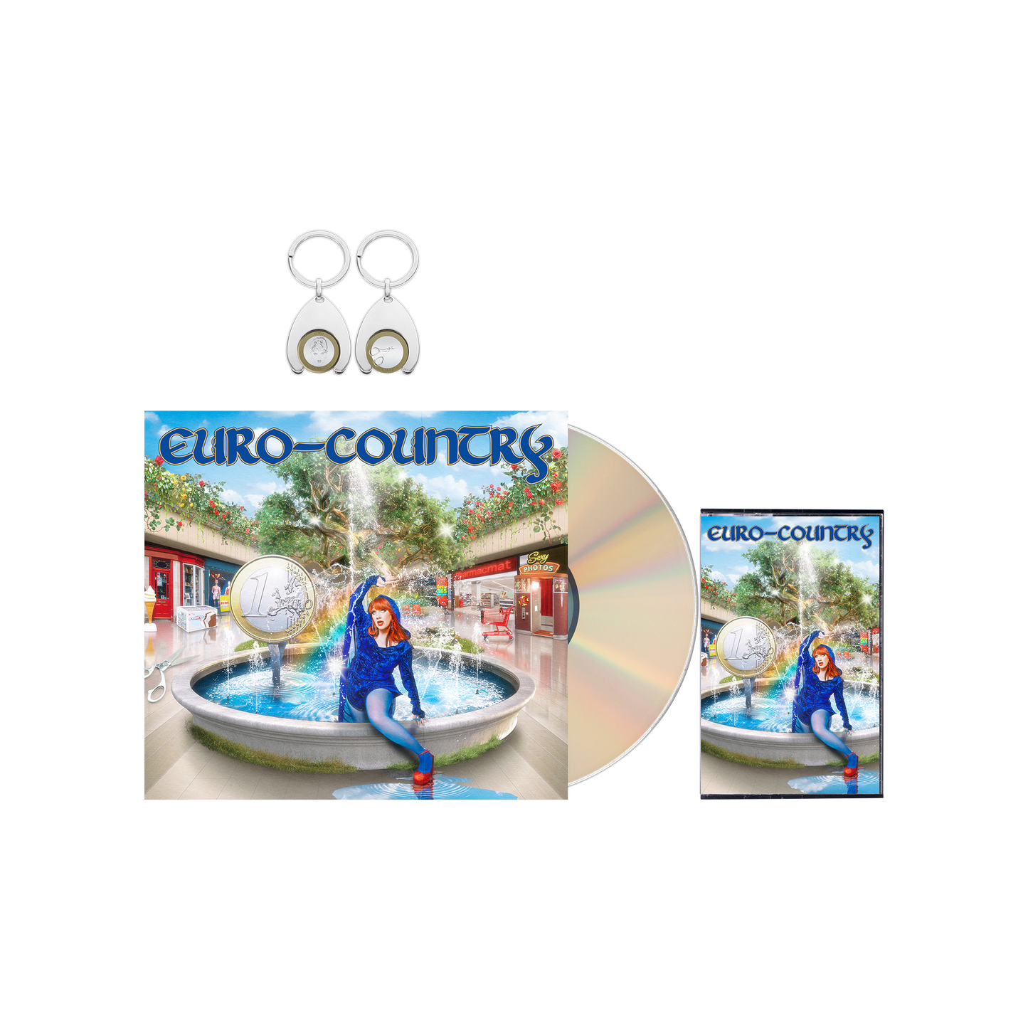 Cassette + CD Digipak + Keychain UK