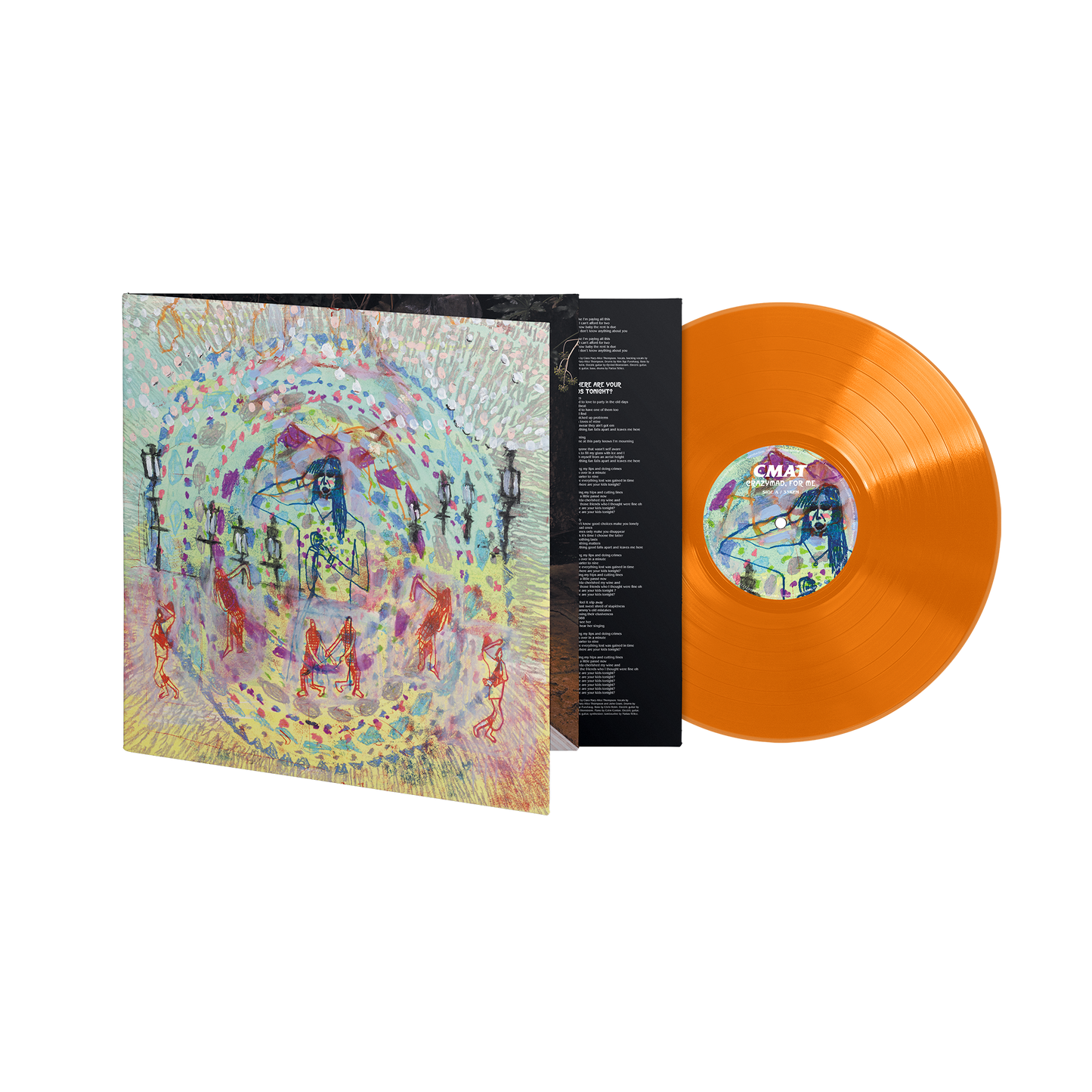 Crazymad, For Me (Standard) Orange Vinyl UK