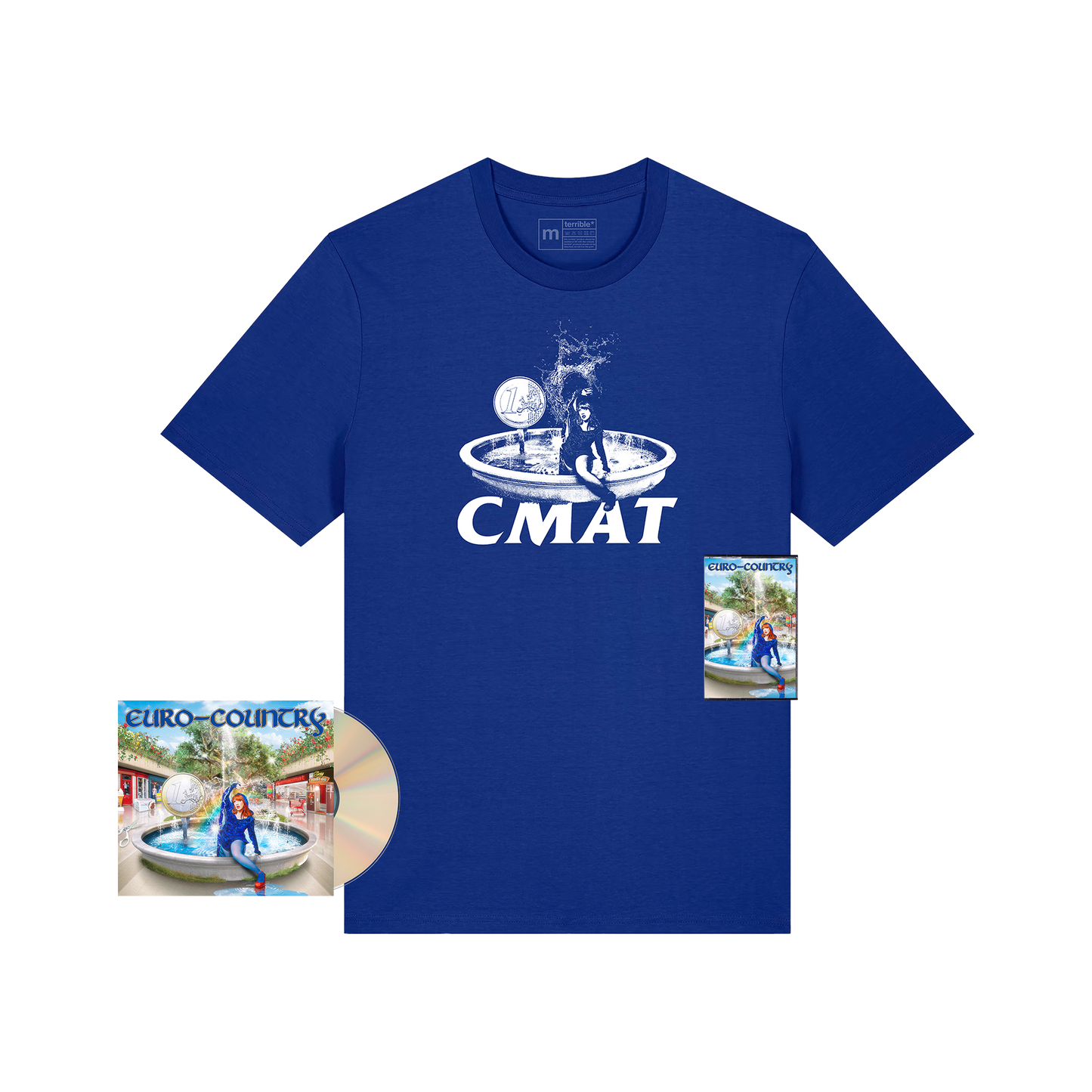 Cassette + CD Digipak + T-shirt UK